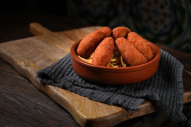 Croquetas caseras de jamón